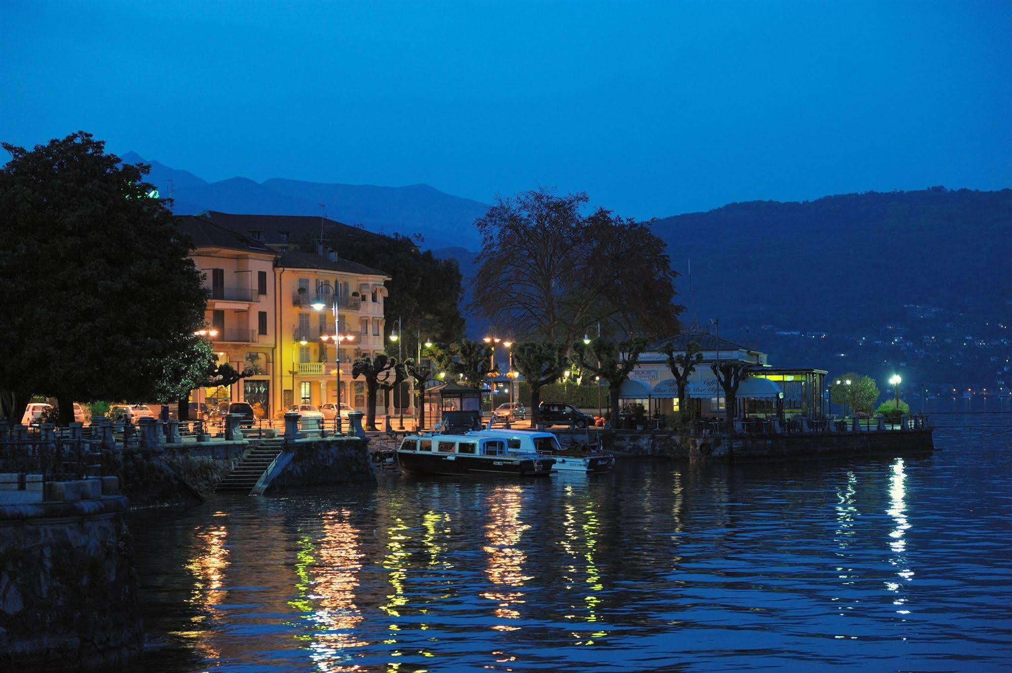 Hotel Elvezia Lake Maggiore Exterior foto